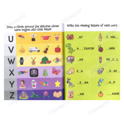 My Big Book Of Patterns And Pencil Control - Children Activity Book Patterns, Numbers 1-20 Alphabets