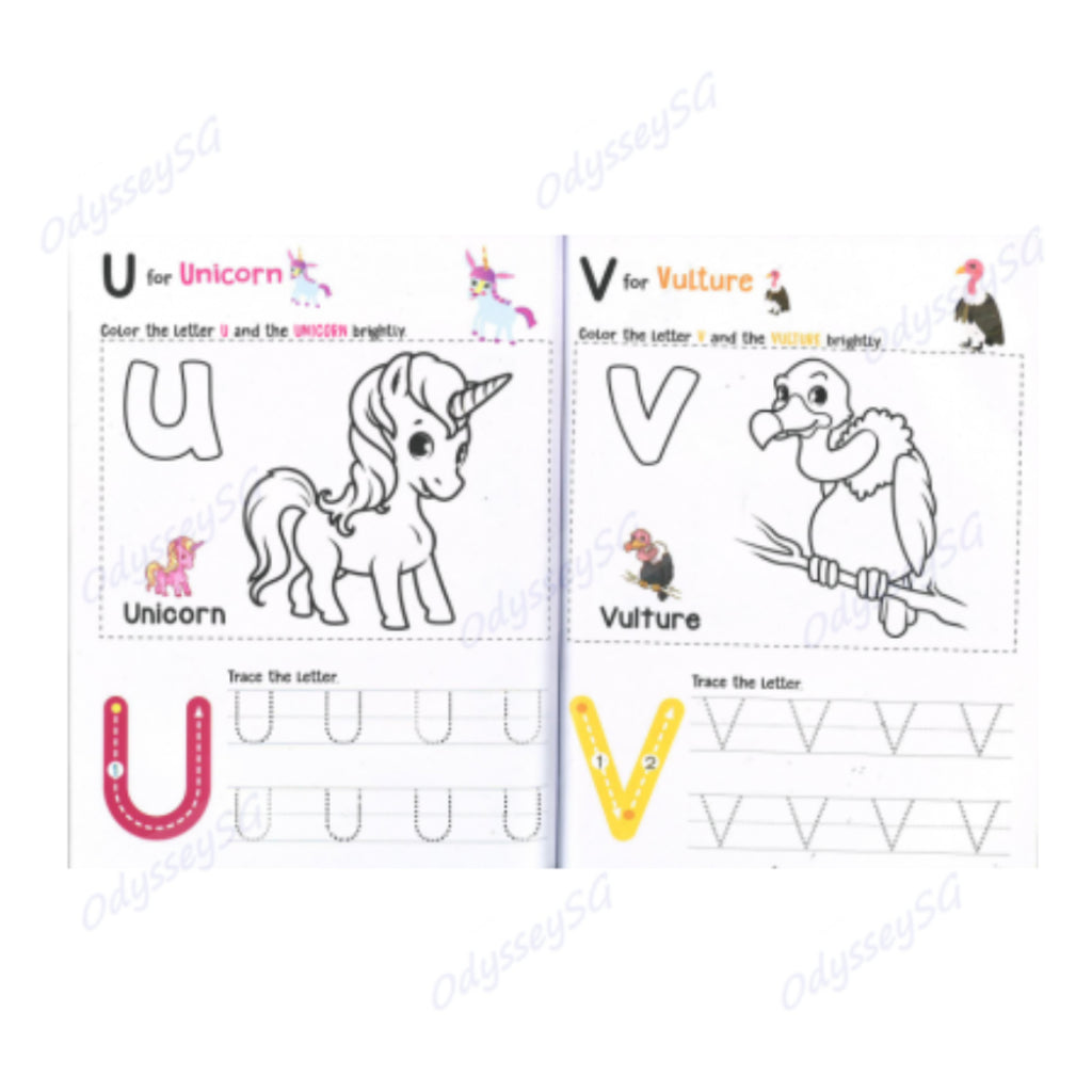 My Big Book Of Patterns And Pencil Control - Children Activity Book Patterns, Numbers 1-20 Alphabets