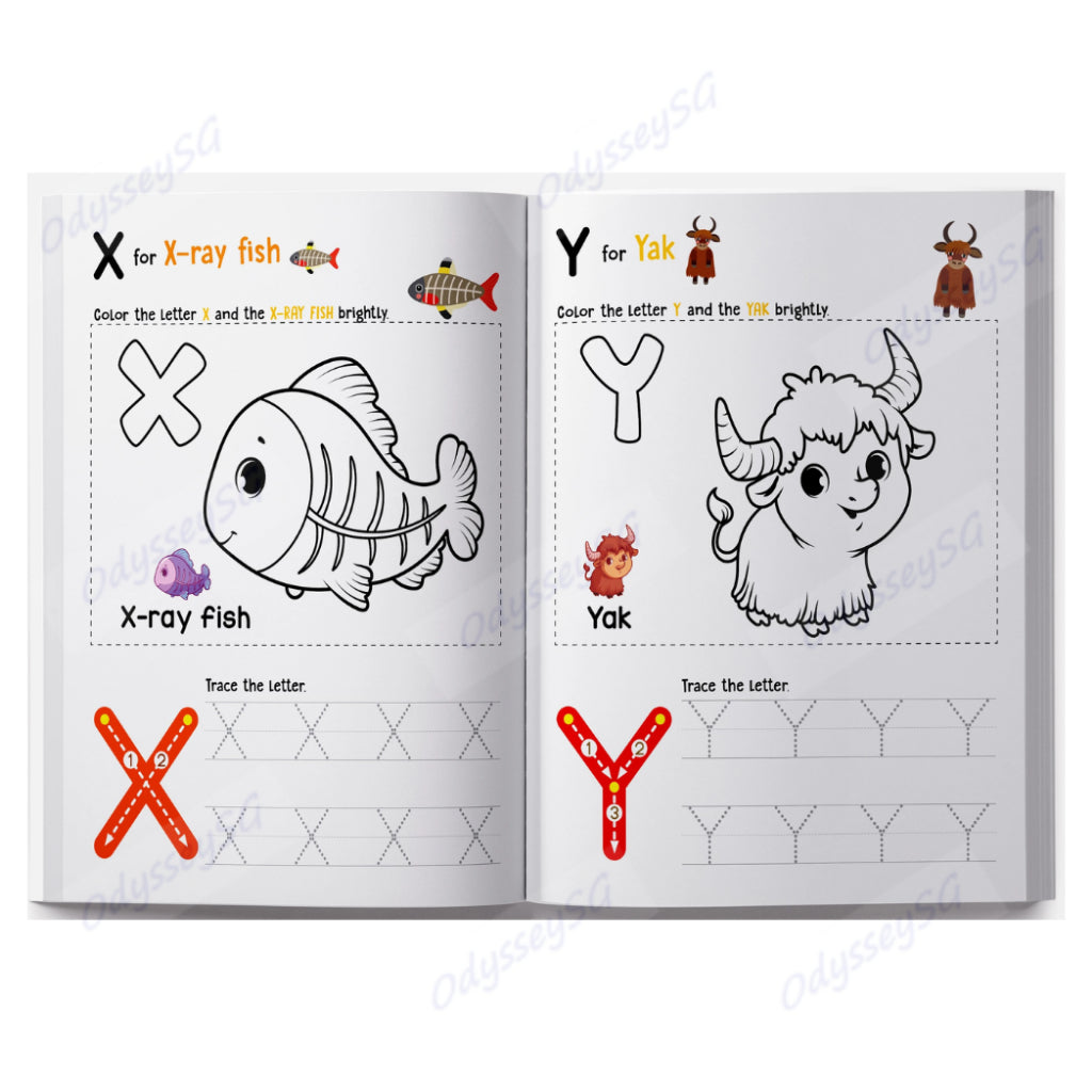 My Big Book Of Patterns And Pencil Control - Children Activity Book Patterns, Numbers 1-20 Alphabets