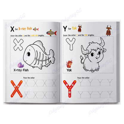 My Big Book Of Patterns And Pencil Control - Children Activity Book Patterns, Numbers 1-20 Alphabets