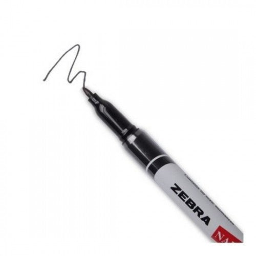 Zebra Permanent Name Pen - Waterproof - 1.2 mm Tip - Blue / Black Ink colours