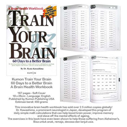 Kumon - Train Your Brain: 60 Days to a Better Brain - Simple calculation boosts your brain!